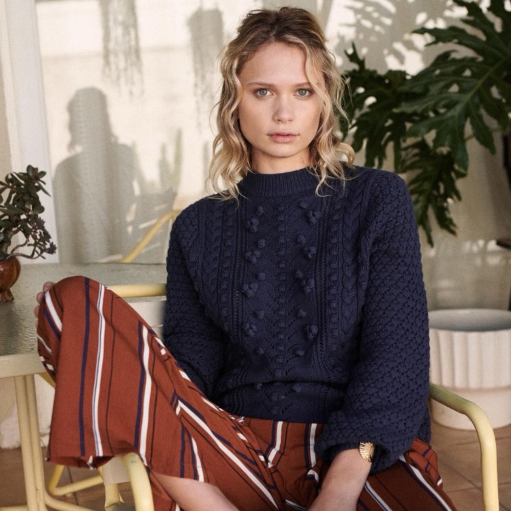 ✨Sézane Pull Rob in Marine✨